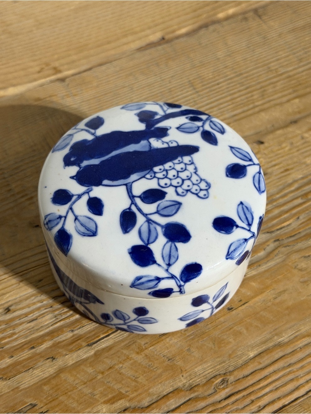 Blue and White Ceramic Decorative Box China